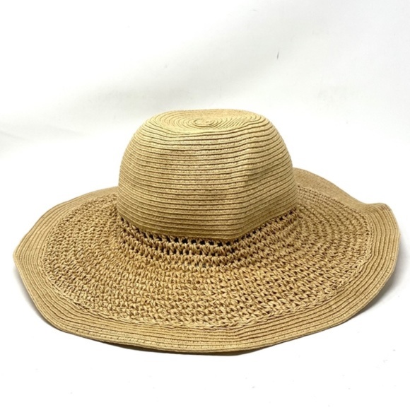 💖MEGA SALE💖J. Crew& August HC 2 beach hats SET Tan Green ALSU00514 - Picture 3 of 9